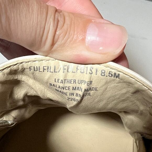 Steve Madden Cream Leather Platform Loafer Size 8.5 - Picture 9 of 9